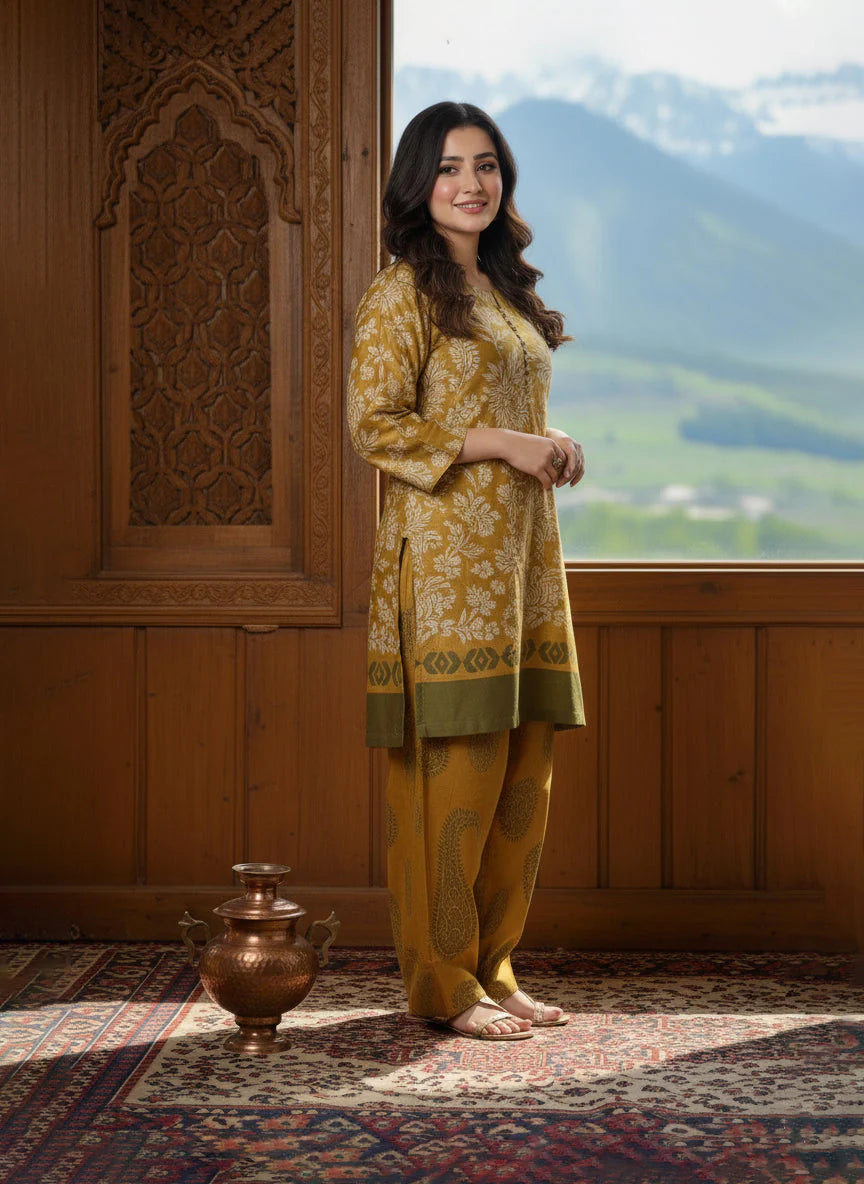 Lustrous Silk | Farshi-Shalwar (Stitched 2 Pcs)
