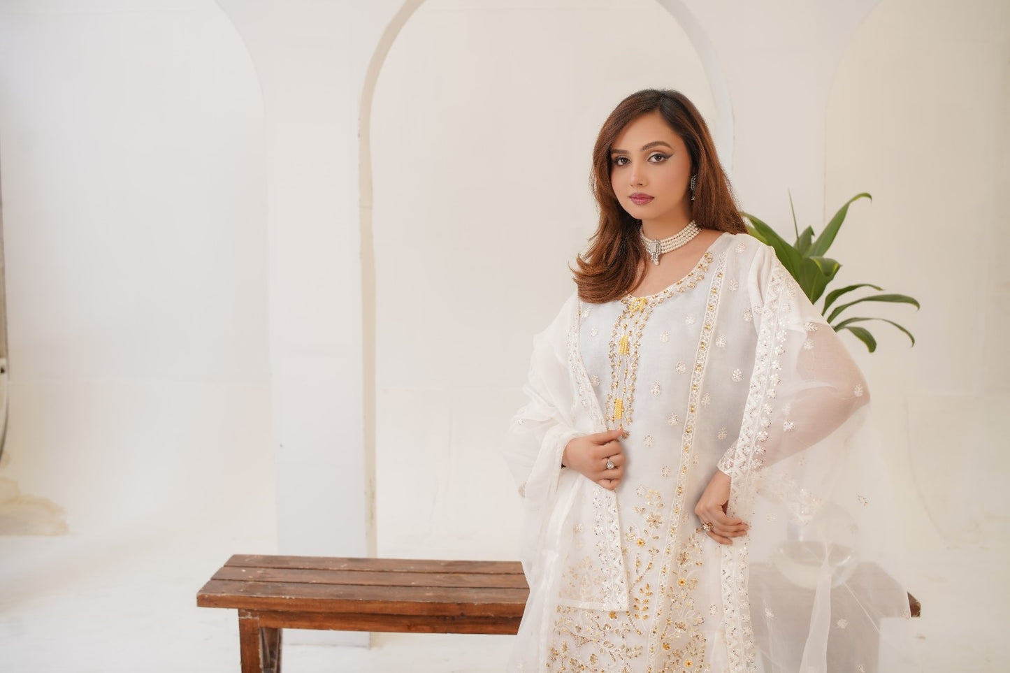 Rabeeca Fancy ( Stitched 3 Pcs )