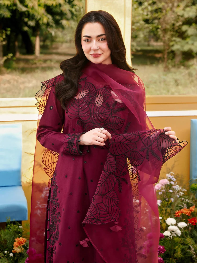Aneelas Embroided 3 PCs