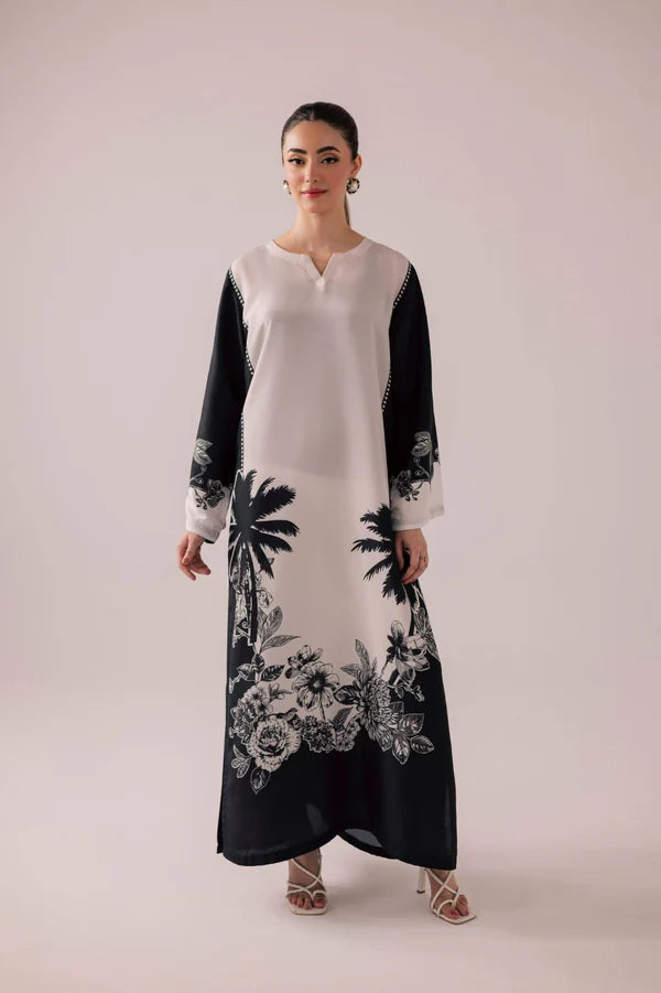 Harmony Kaftan (Stitched 2 Pcs)