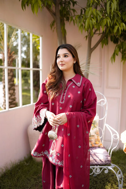 Ansaa Embroided 3 PCs