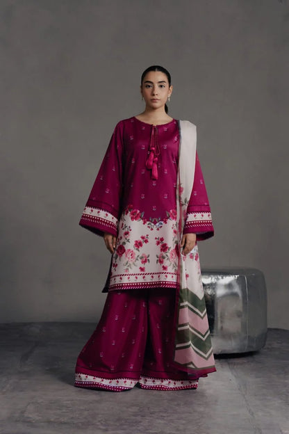 Monochrome (Stitched 3 Pcs)