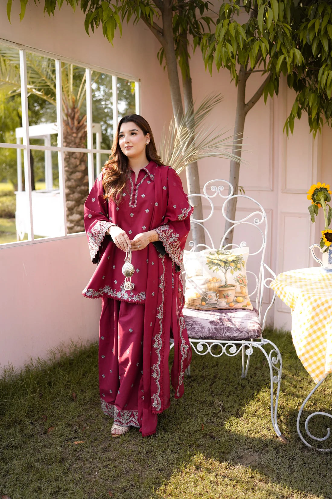 Ansaa Embroided 3 PCs