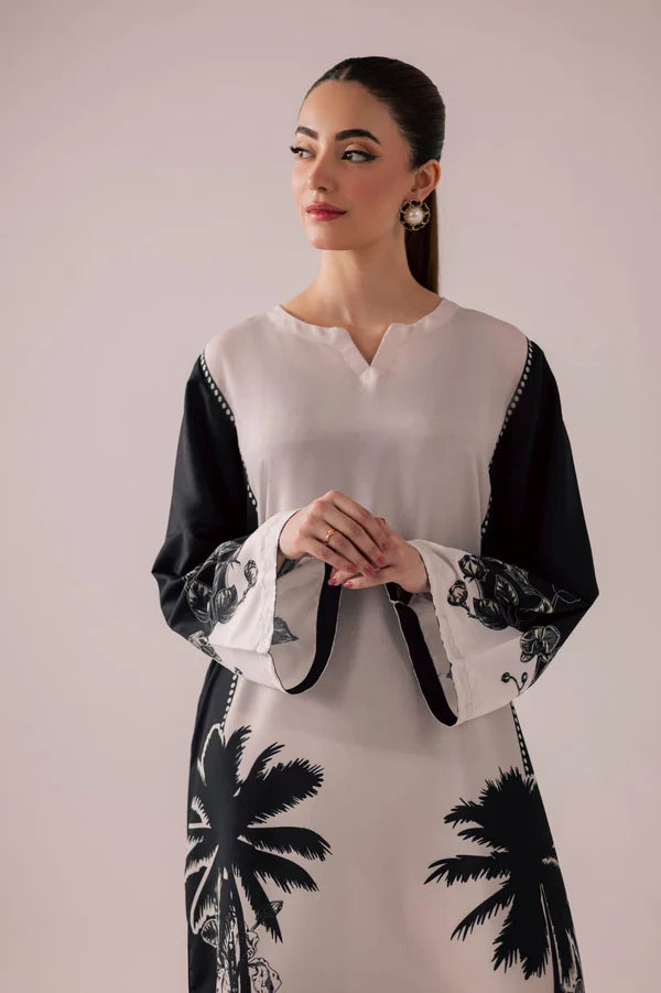 Harmony Kaftan (Stitched 2 Pcs)