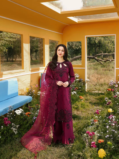 Aneelas Embroided 3 PCs