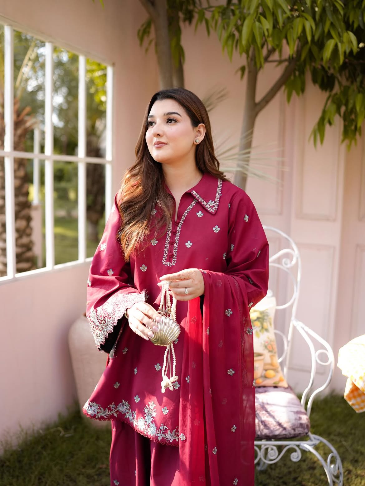 Ansaa Embroided 3 PCs