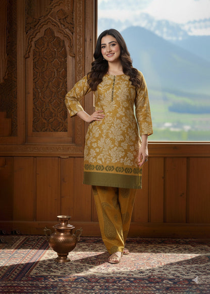 Lustrous Silk | Farshi-Shalwar (Stitched 2 Pcs)
