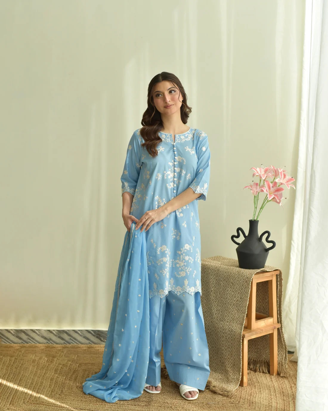 Skyler Embroided 3 PCs