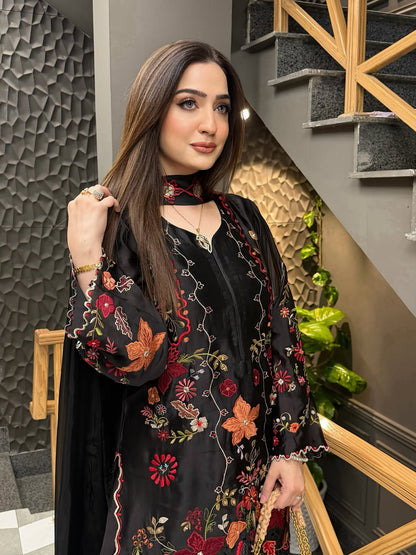 Nousheen Embroided 3 PCs
