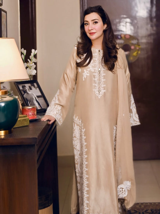 Vintage Embroidered 3-Piece Suit