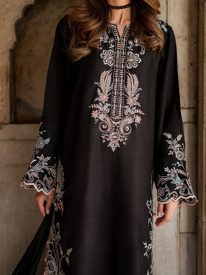 Bismal Embroidered 3-Piece Suit