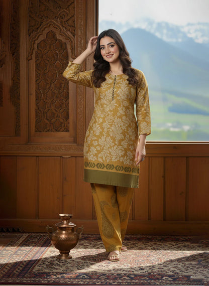 Lustrous Silk | Farshi-Shalwar (Stitched 2 Pcs)