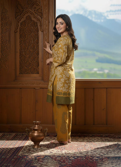 Lustrous Silk | Farshi-Shalwar (Stitched 2 Pcs)