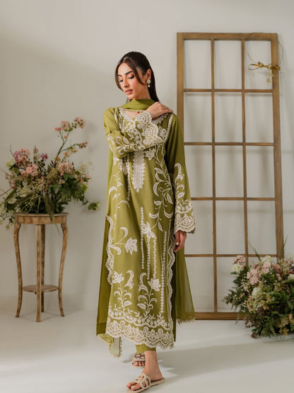 Janaan Embroided 3 PCs