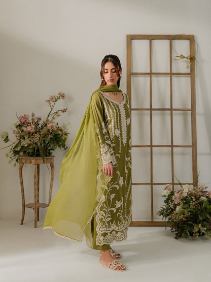 Janaan Embroided 3 PCs