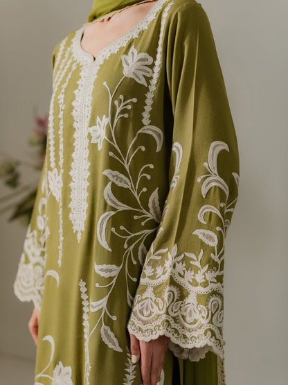 Janaan Embroided 3 PCs