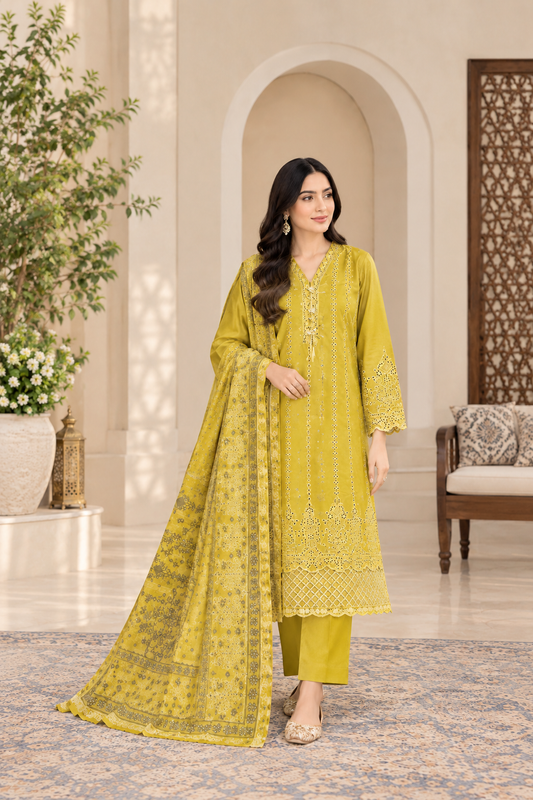 Zarqoon – Luxury Embroidered 3-Piece Suit