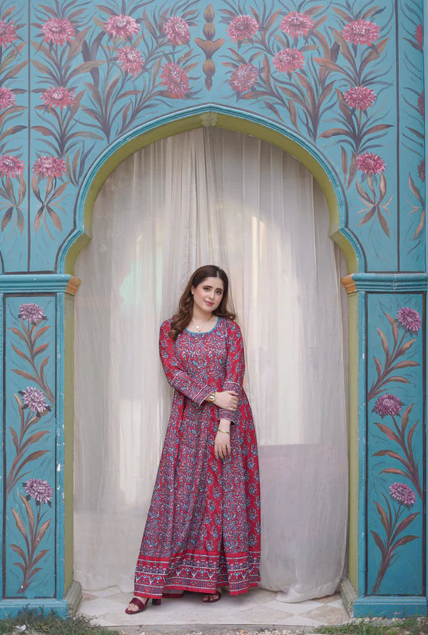 Alizeh Digital Printed Maxi 2PCs