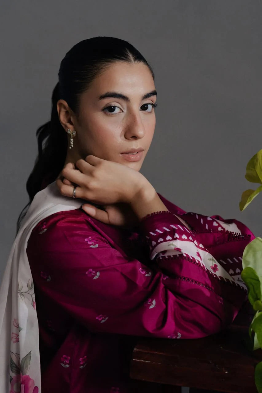 Monochrome (Stitched 3 Pcs)