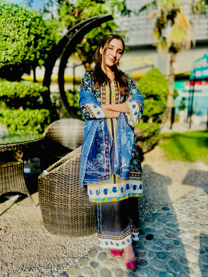 Hira Printed 2 PCs