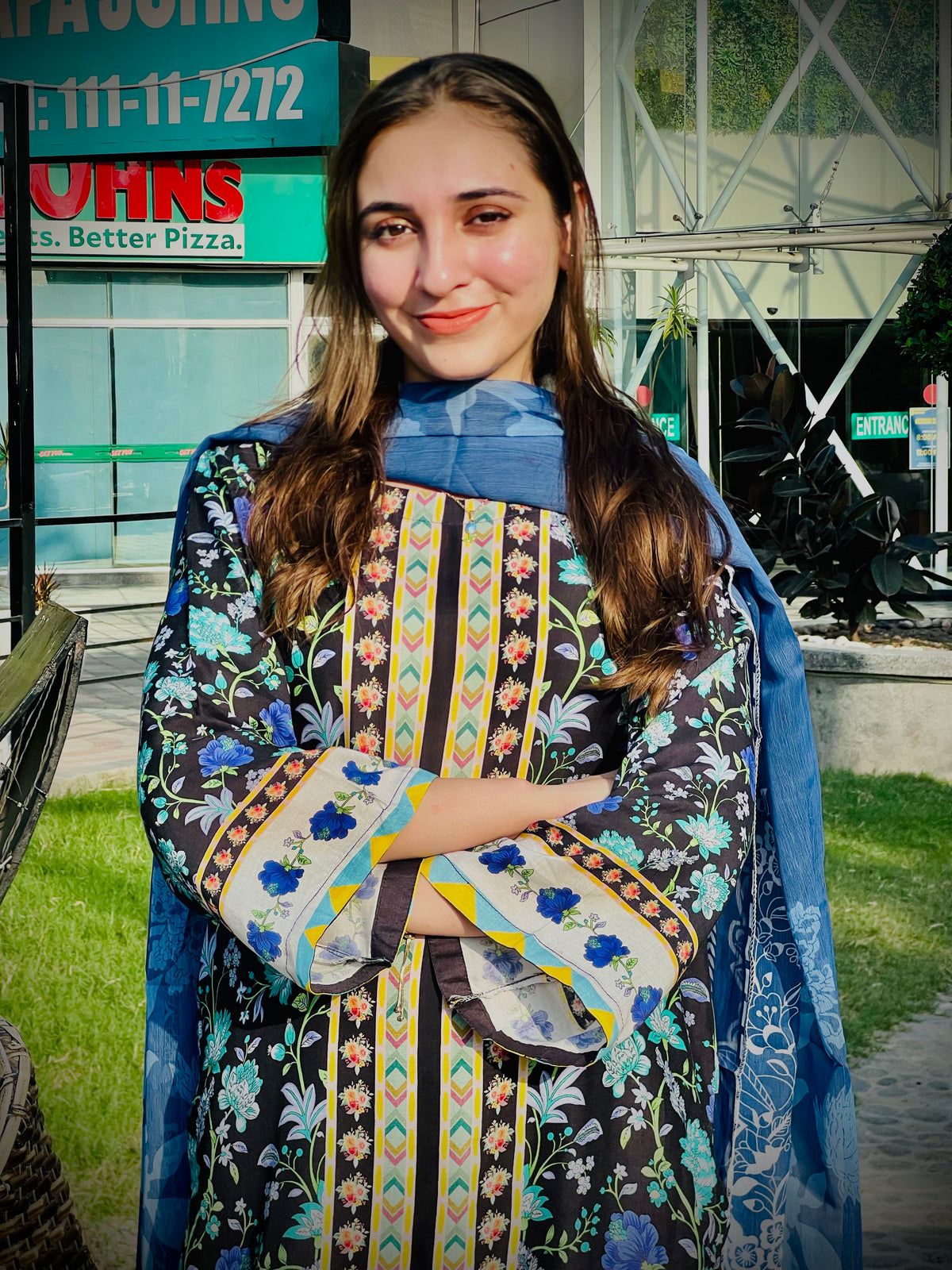 Hira Printed 2 PCs