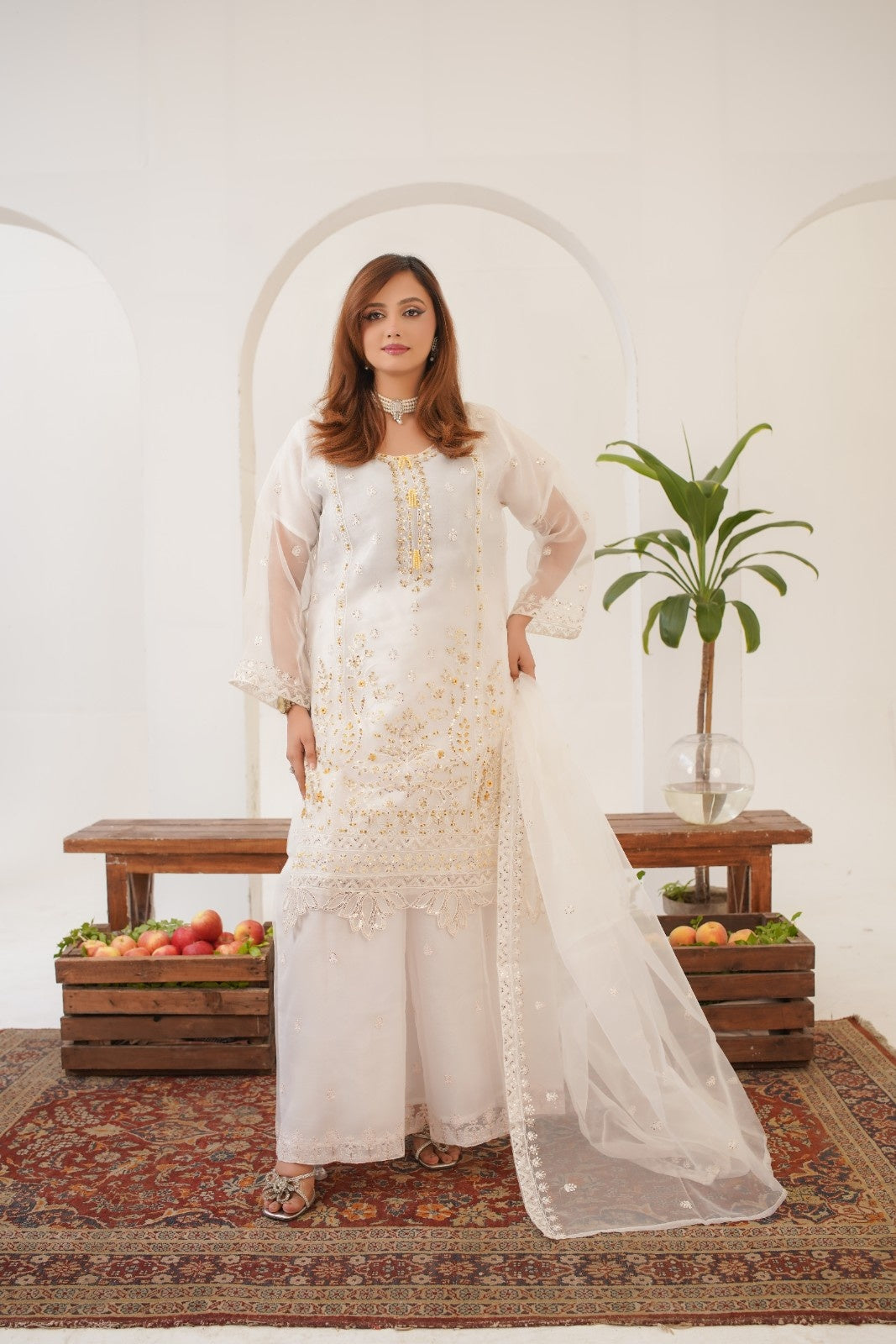 Rabeeca Fancy  ( Stitched 3 Pcs )