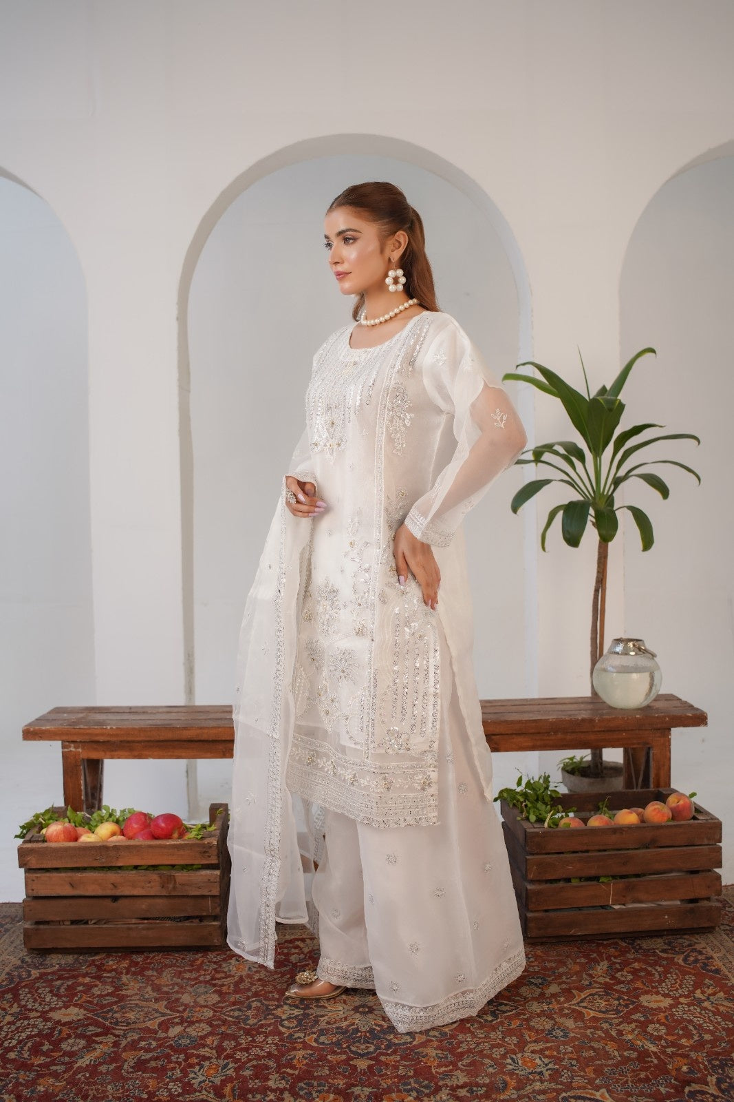 Areej ( Fancy Stitched Embrodiery Pcs )
