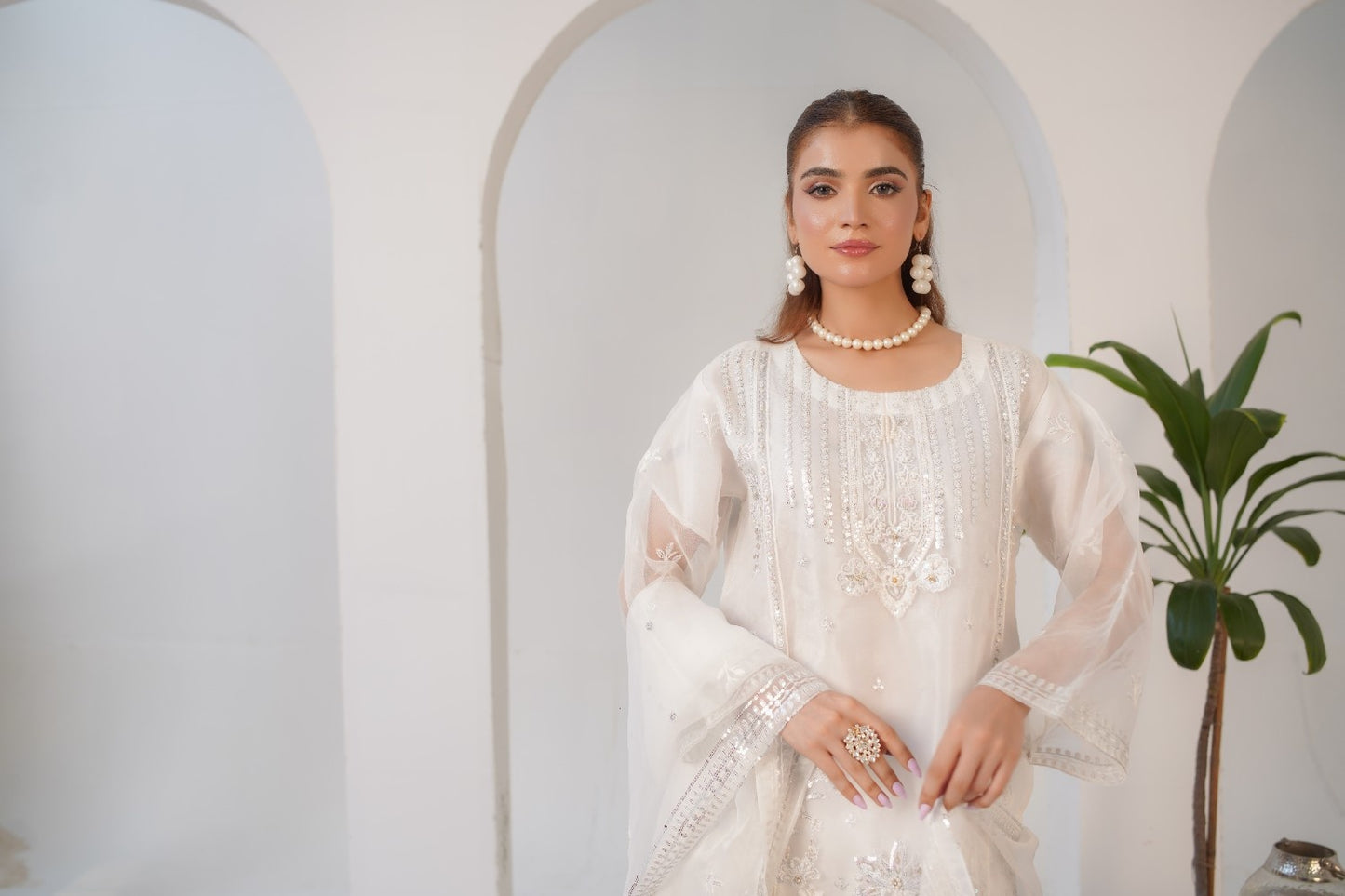 Areej ( Fancy Stitched Embrodiery Pcs )