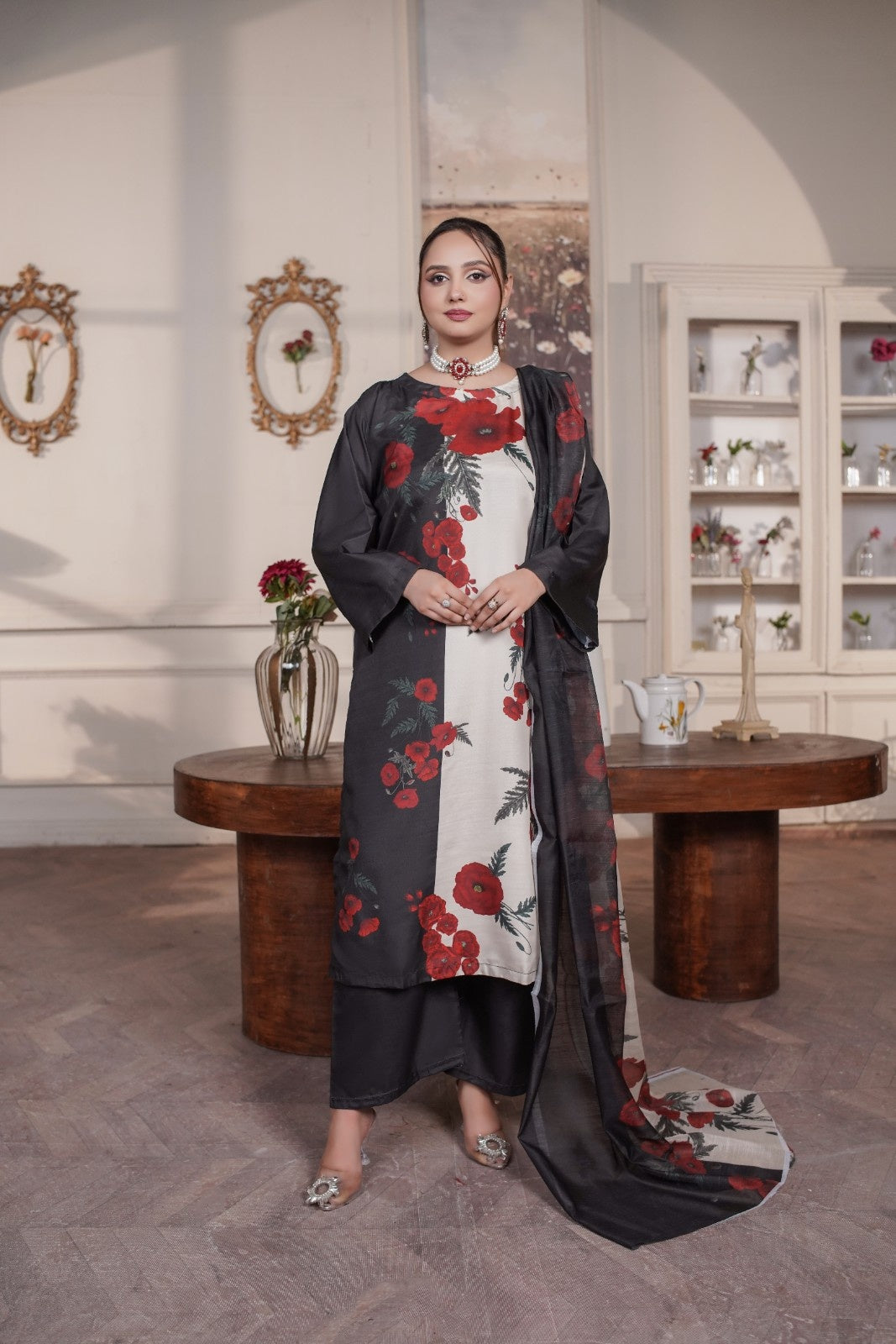 Crizma ( Stitched 3 Pcs )