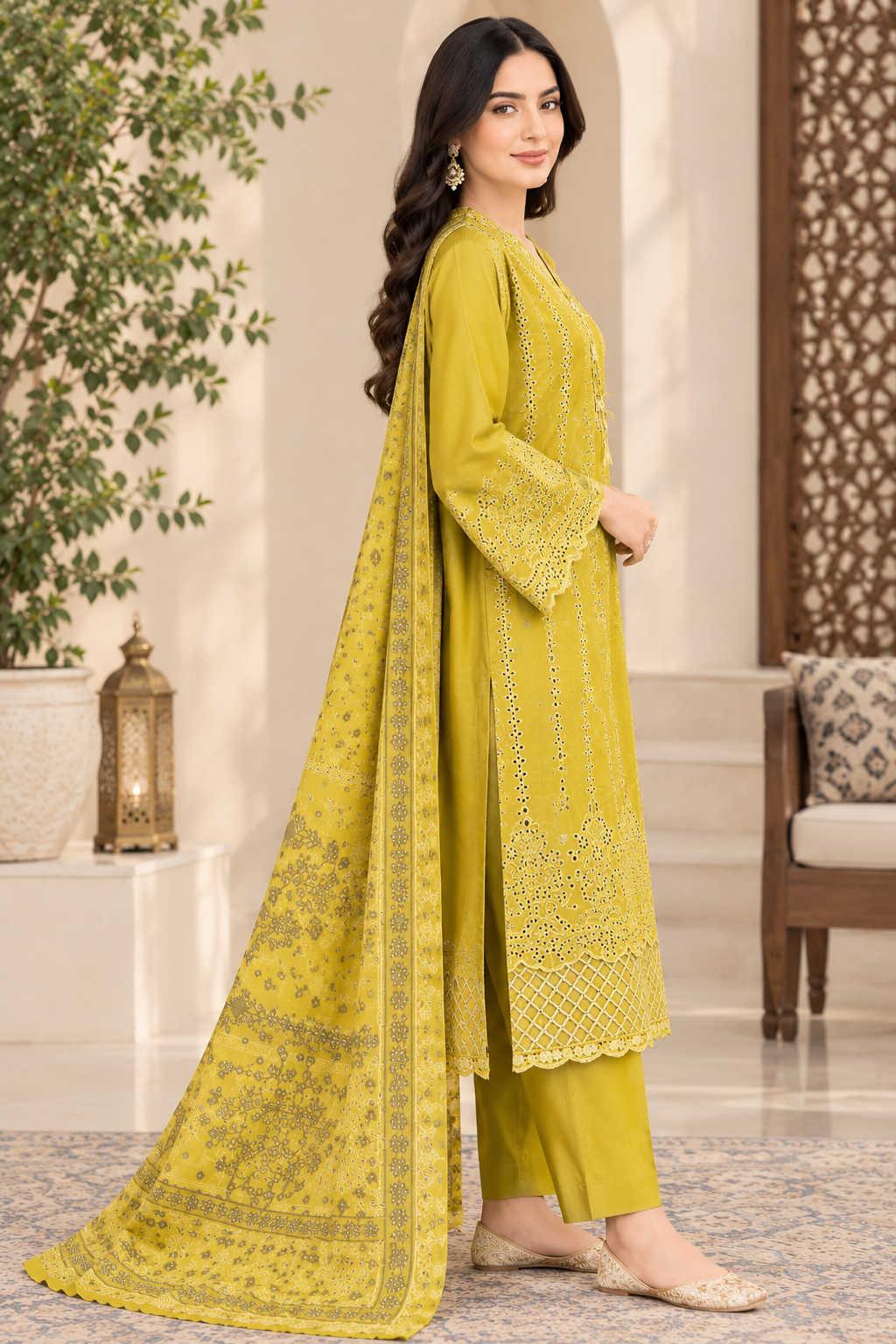 Zarqoon – Luxury Embroidered 3-Piece Suit