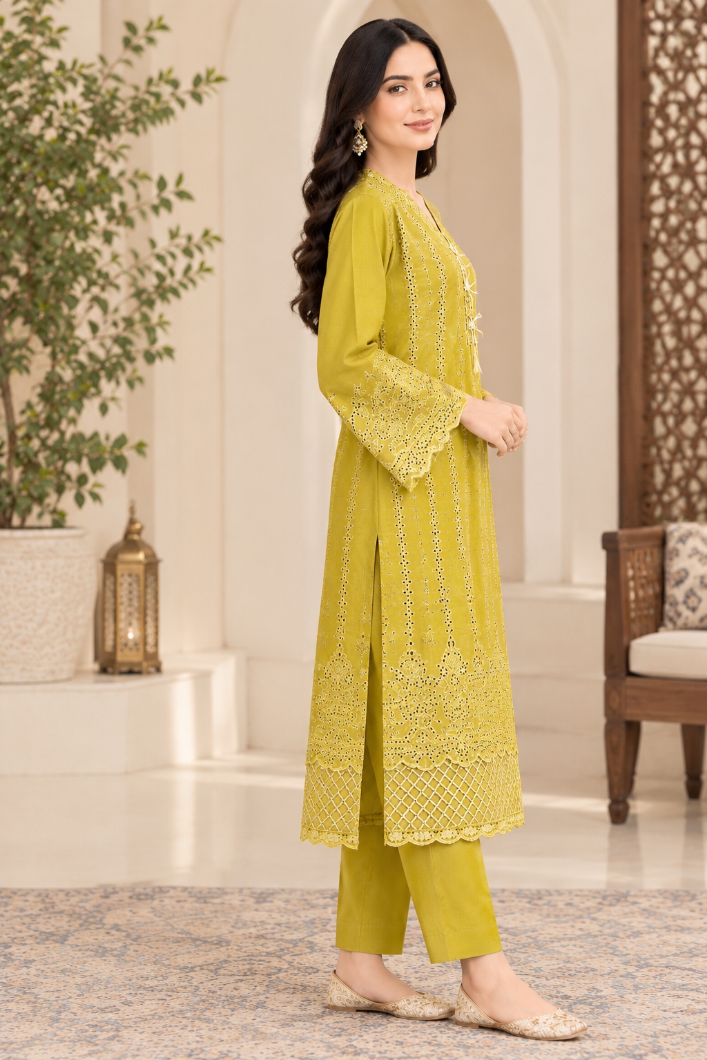 Zarqoon – Luxury Embroidered 3-Piece Suit