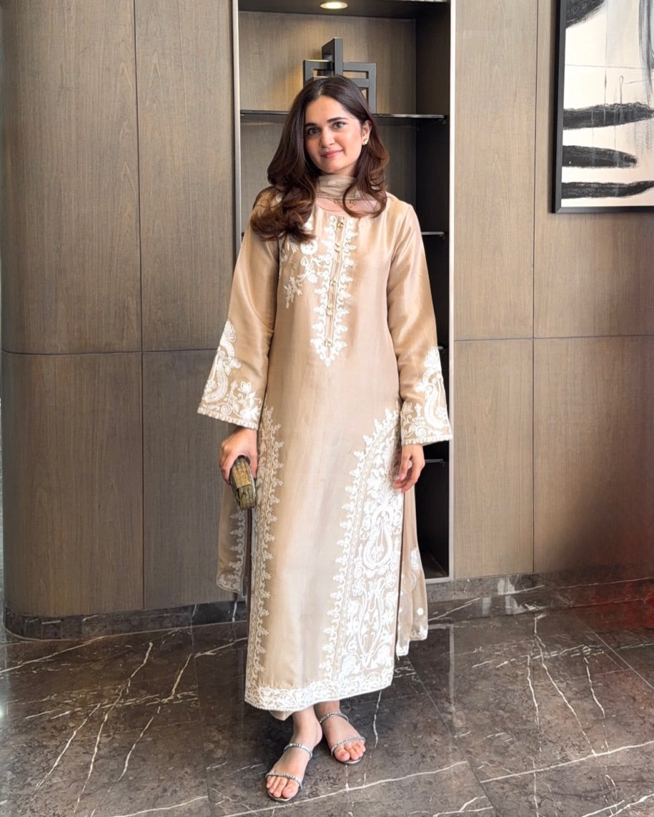 Vintage Embroidered 3-Piece Suit