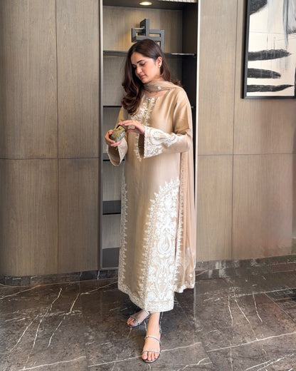 Vintage Embroidered 3-Piece Suit