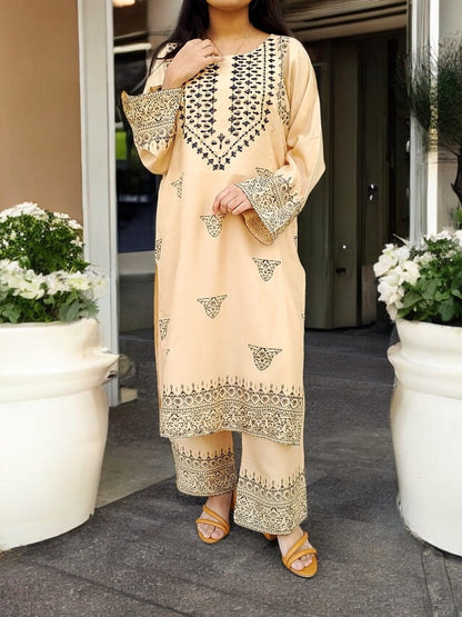 Zarwish Hand Work (Stitched 2 Pcs)