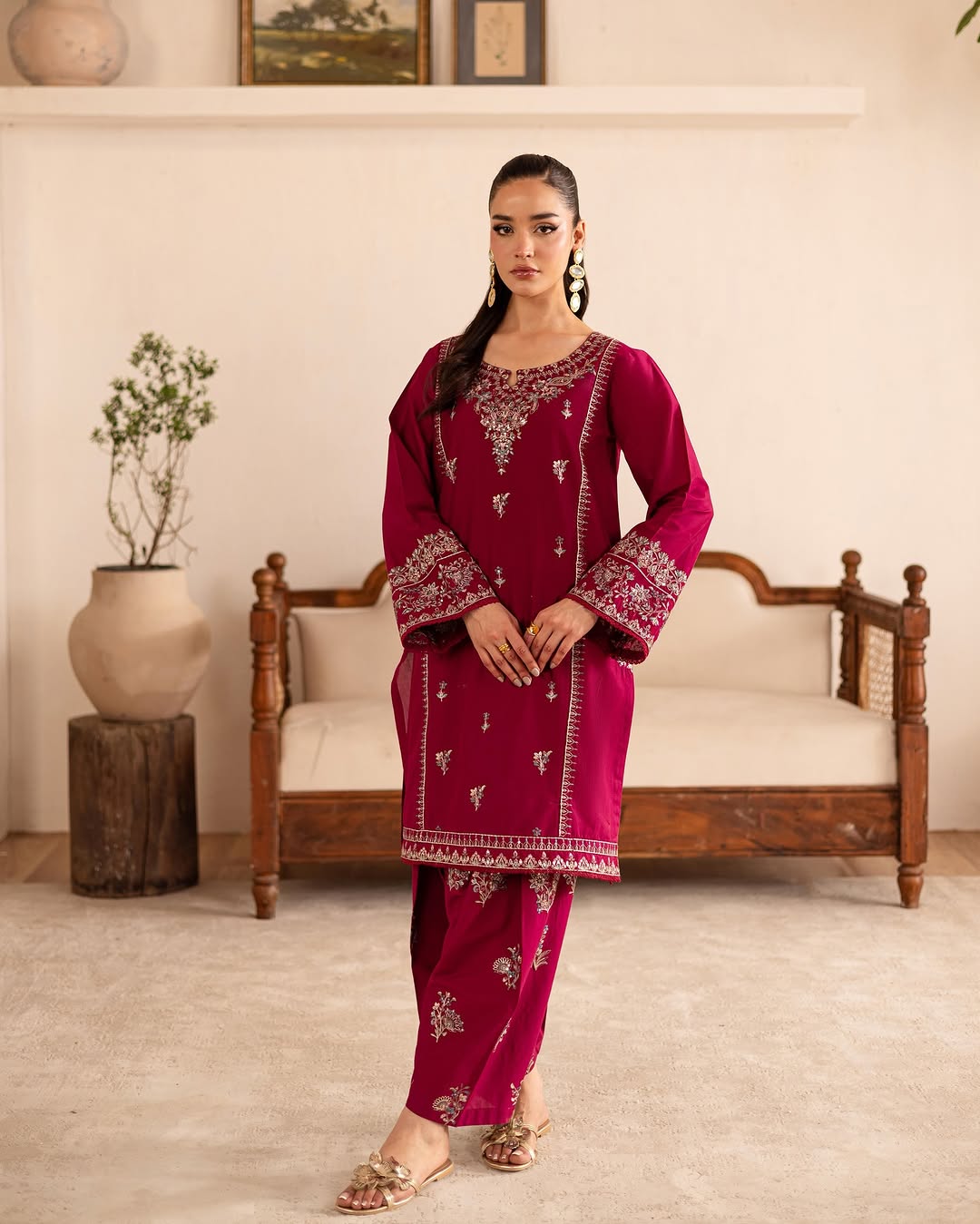 Junoon (Embroided 2 PCs)