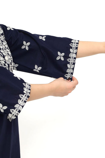 Midnight  – 3 Piece Embroidered Linen