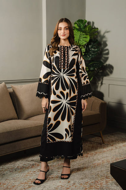 Lulusar black ( Stitched 2 Pcs )