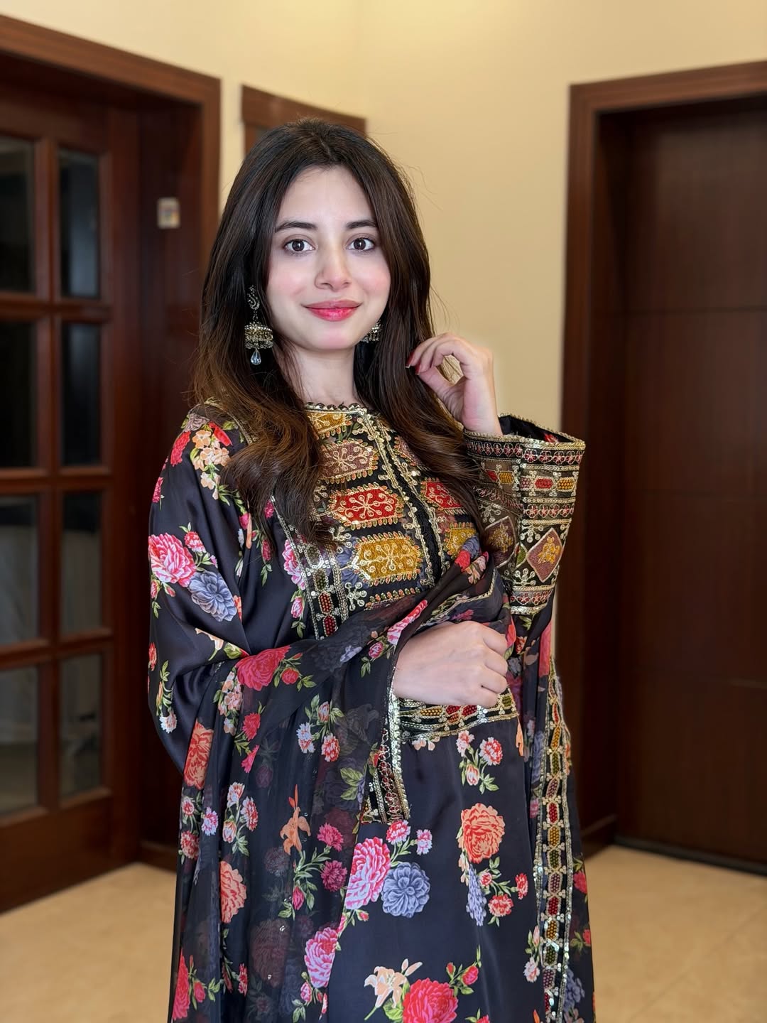 Bulbul Digital Embroidery 3 PCs