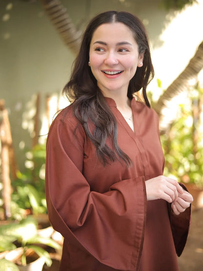 Hearts Chocolate (Stitched 2 Pcs)