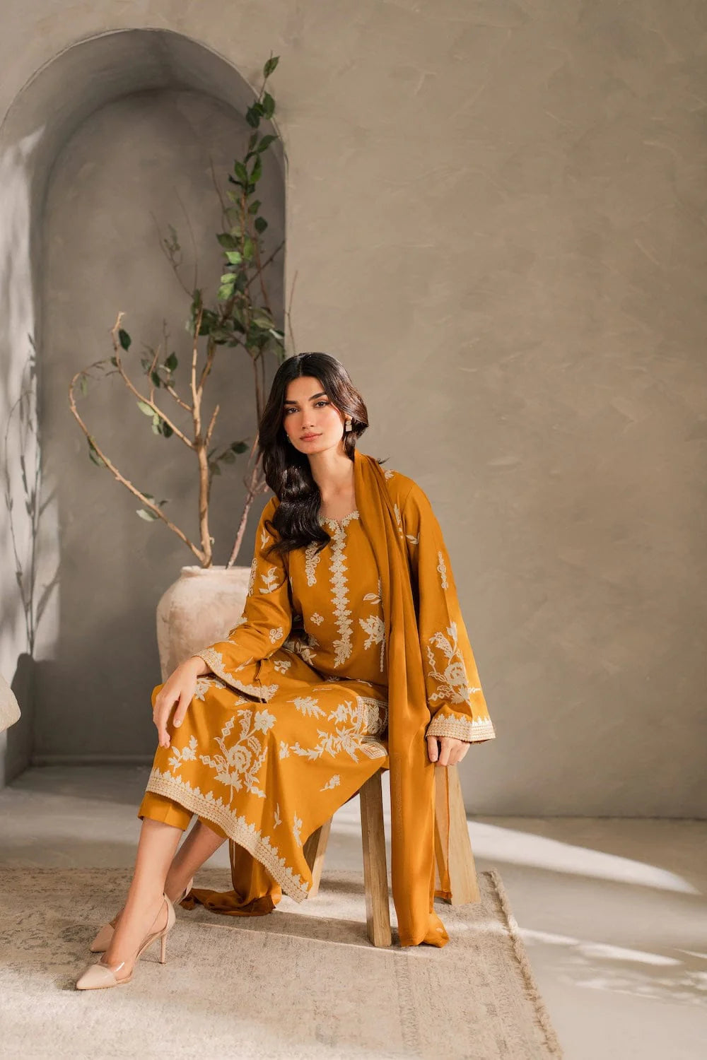 Rumi (Stitched 3 Pcs)